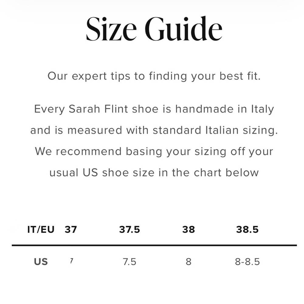 Sarah Flint Perfect Pump 100 Sand 37.5 NWOT - Picture 9 of 11
